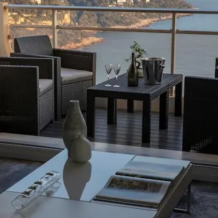Luxury 1 Bedroom Panoramic Sea View, 5mn From Monaco