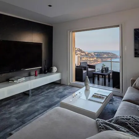 Apartment Luxury 1 Bedroom Panoramic Sea View, 5mn From Monaco *