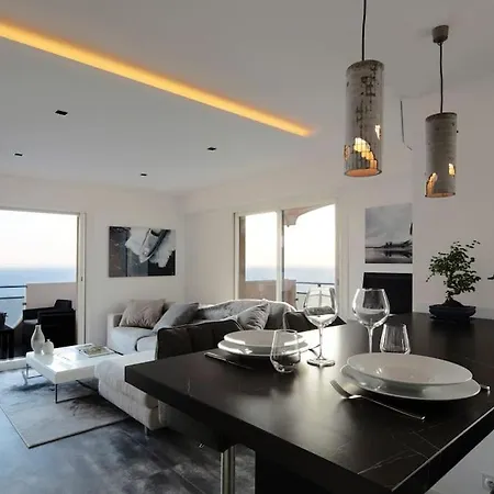 Lejlighed Luxury 1 Bedroom Panoramic Sea View, 5mn From Monaco